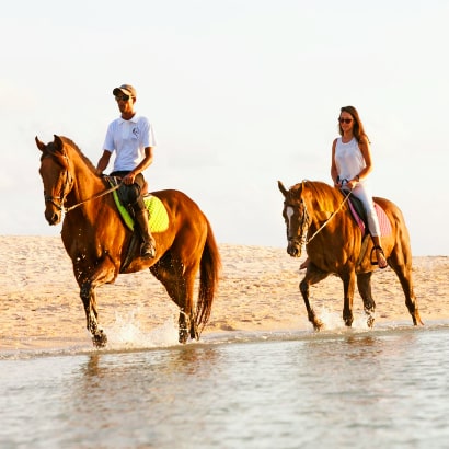 Horse Riding at Le Morne Beach